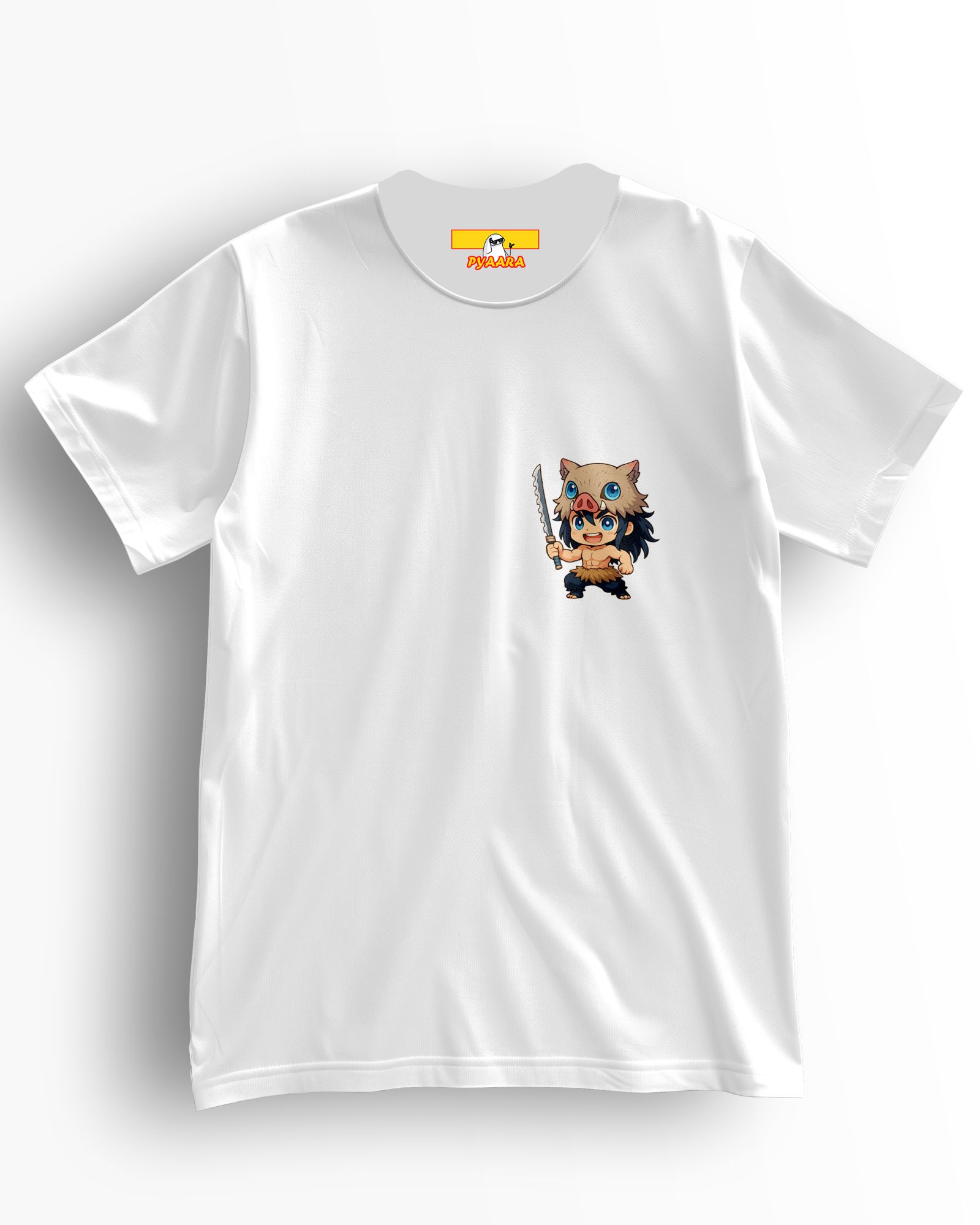 Inosuke Mask 017 WHITE (Unisex)